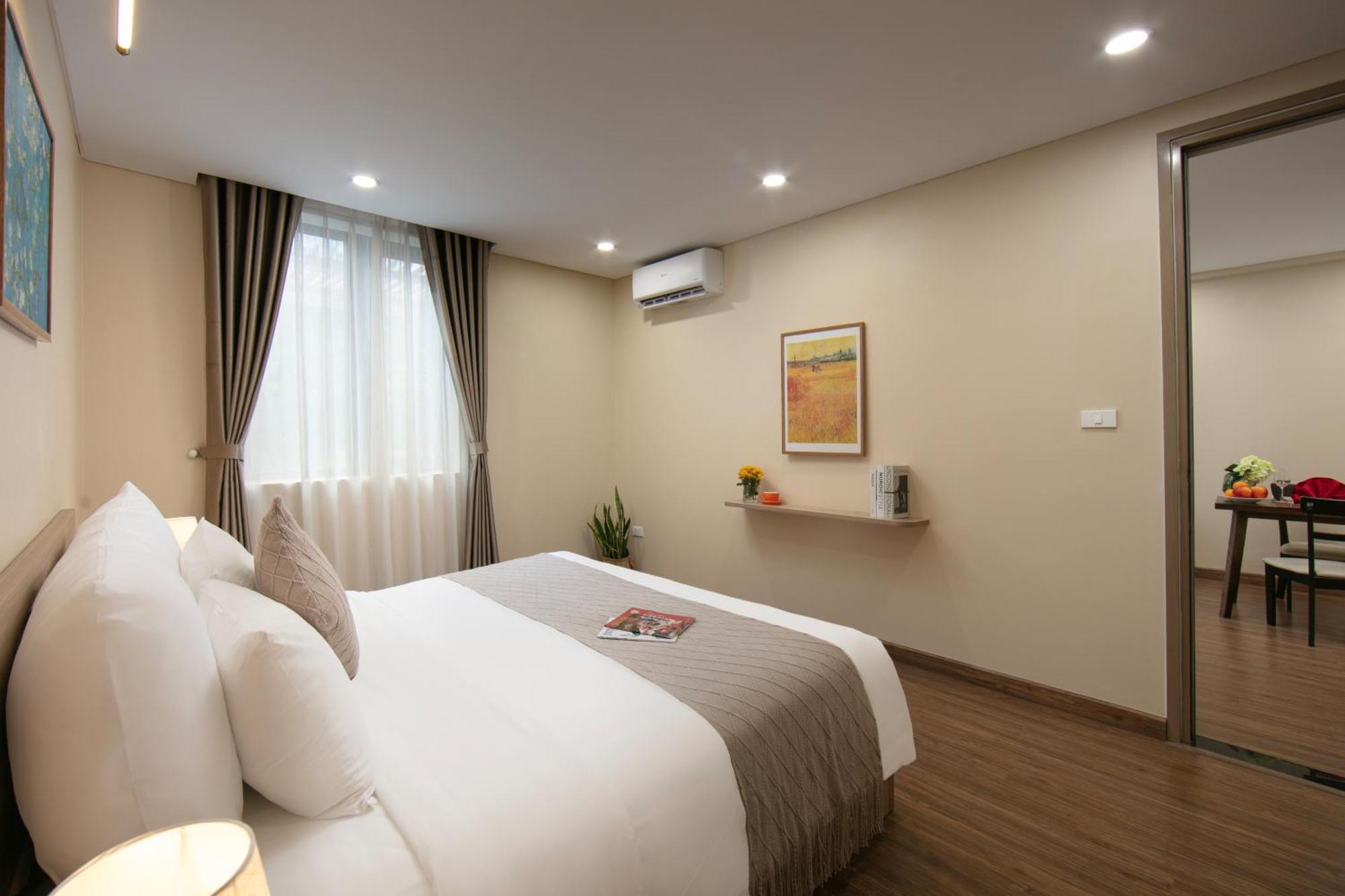 Hb Serviced Apartment - Lac Long Quan ฮานอย ภายนอก รูปภาพ