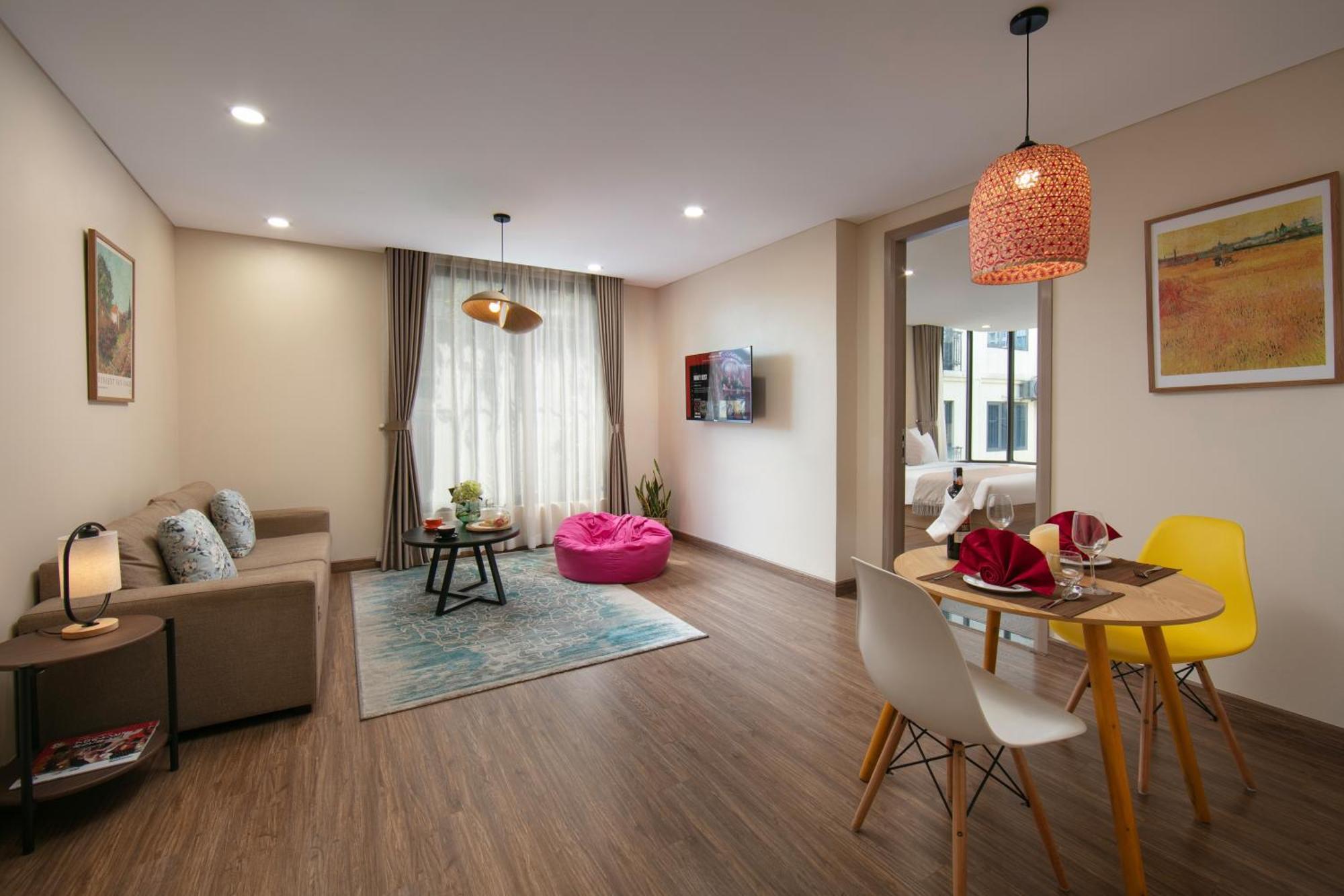 Hb Serviced Apartment - Lac Long Quan ฮานอย ภายนอก รูปภาพ