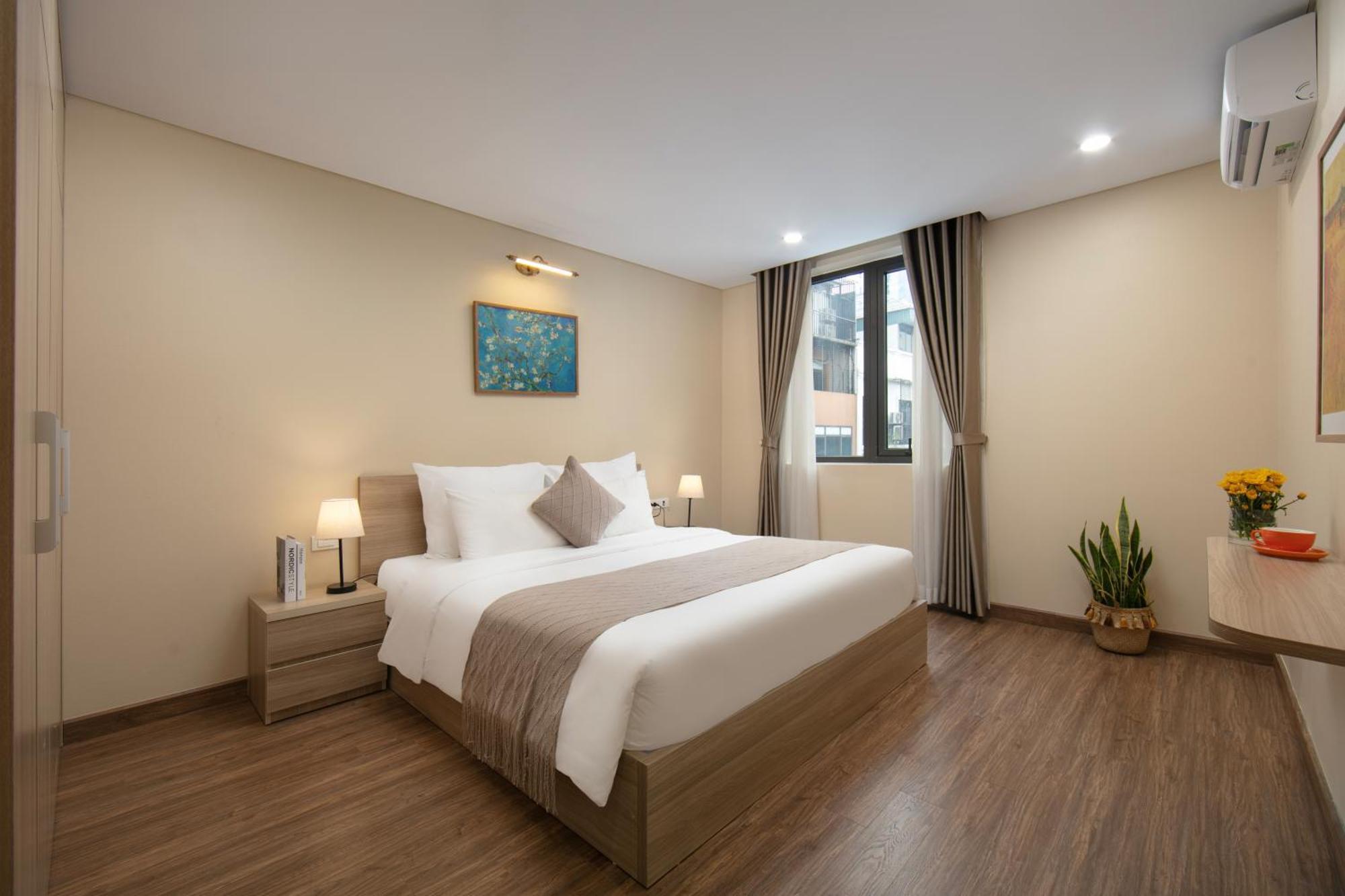 Hb Serviced Apartment - Lac Long Quan ฮานอย ภายนอก รูปภาพ
