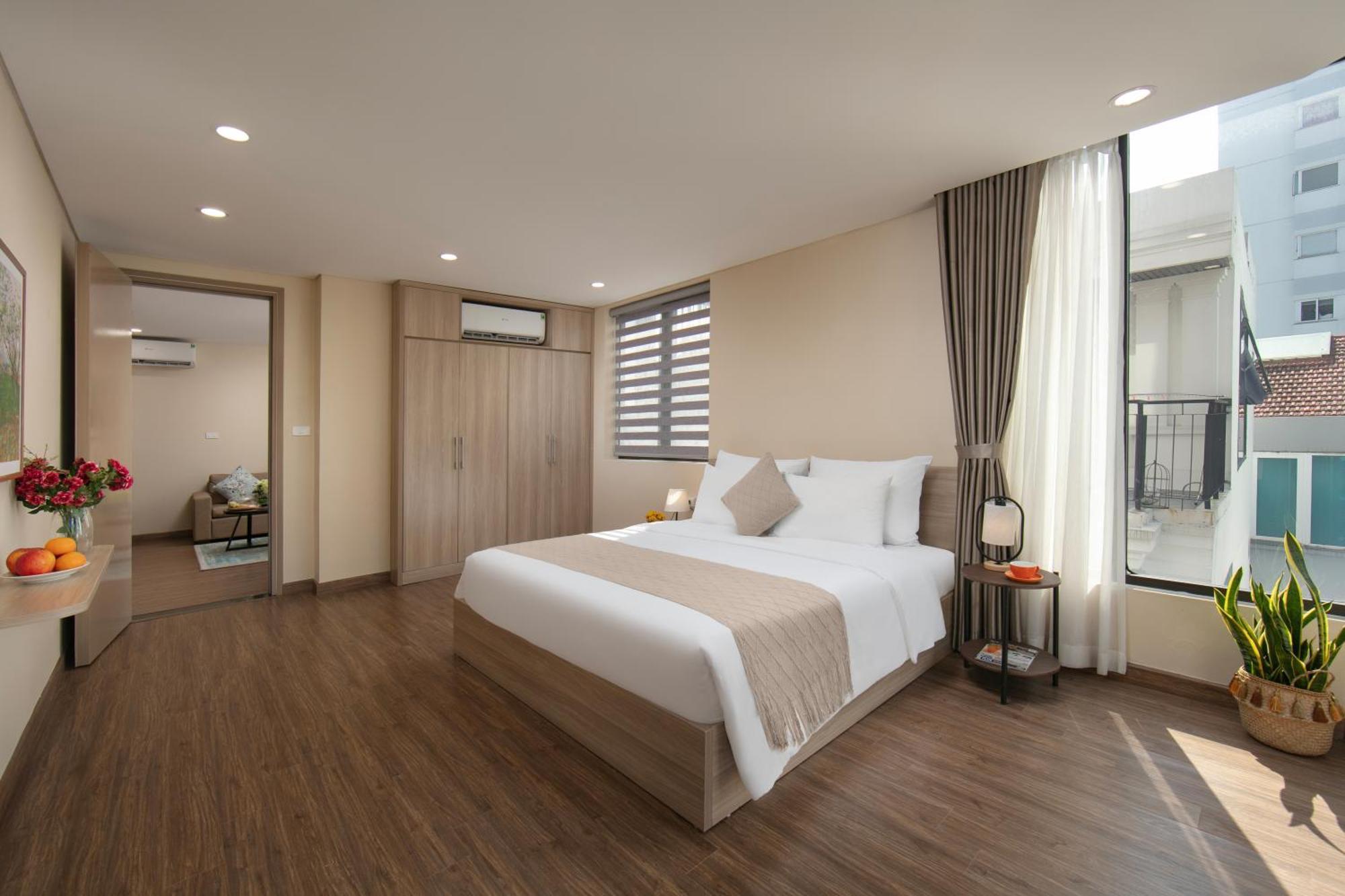 Hb Serviced Apartment - Lac Long Quan ฮานอย ภายนอก รูปภาพ