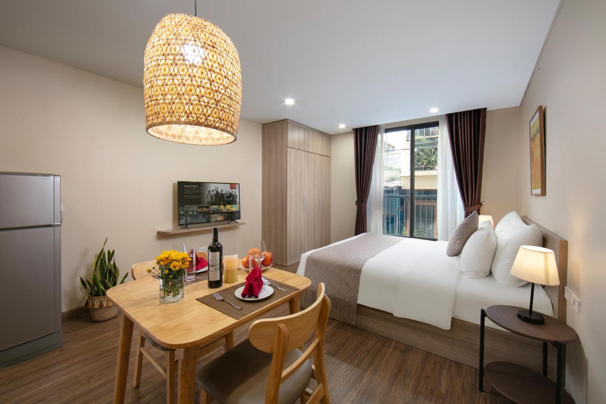 Hb Serviced Apartment - Lac Long Quan ฮานอย ภายนอก รูปภาพ