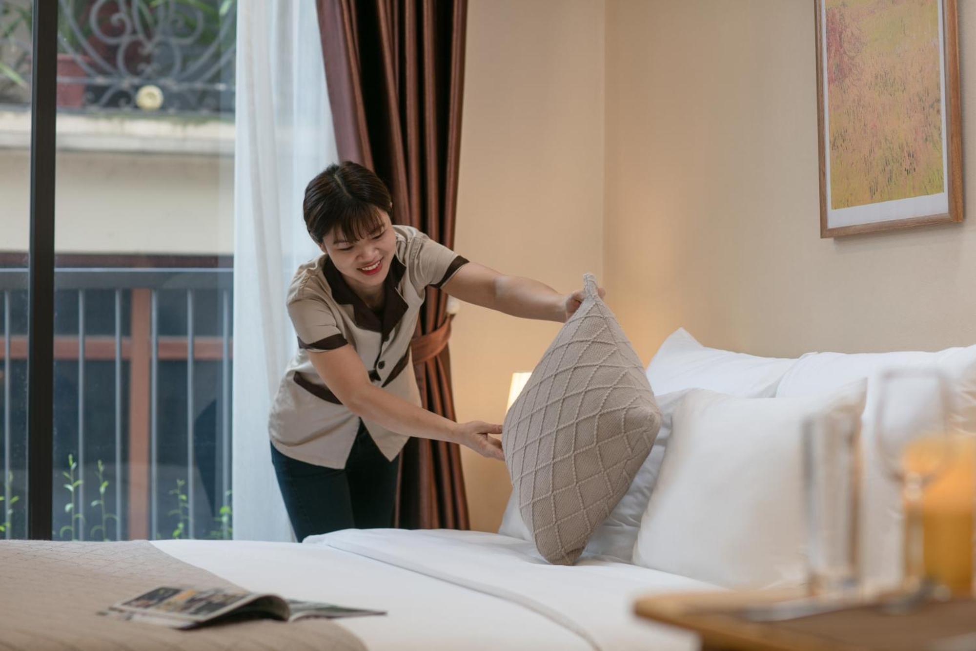 Hb Serviced Apartment - Lac Long Quan ฮานอย ภายนอก รูปภาพ